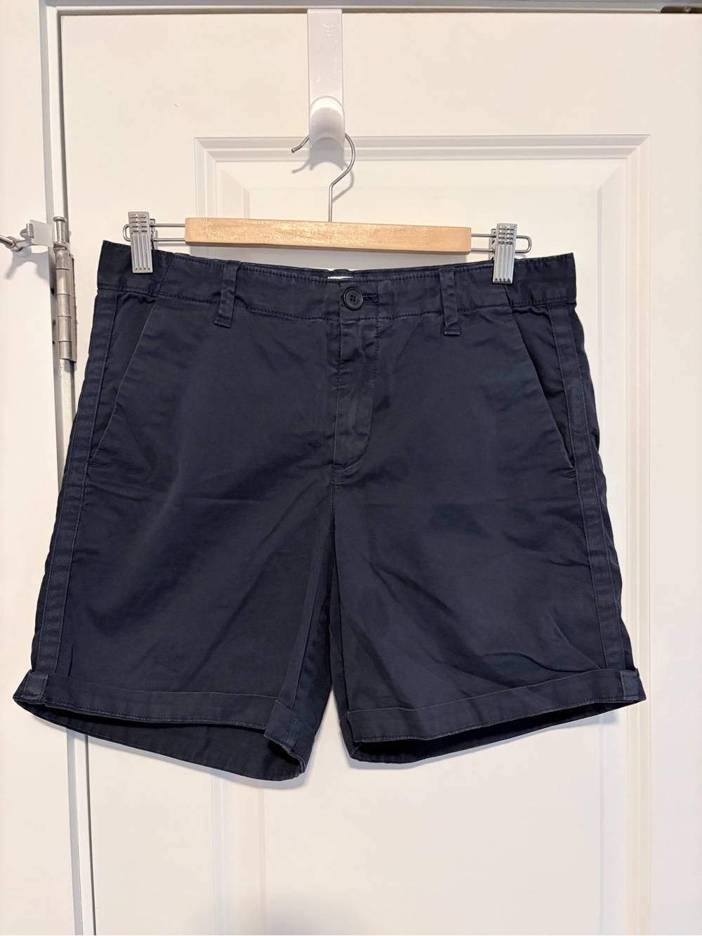 Gap Navy Casual Girlfriend Chino Shorts